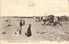 CPA Asnelles La Belle Plage La Plage