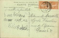 VINTAGE POSTCARD Asnelles On Sea the Dam and Cities