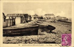 CPA Asnelles La Belle Plage La Plage