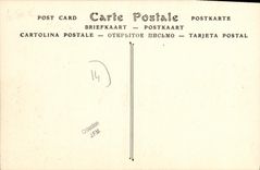 VINTAGE POSTCARD Asnelles the martyrdom