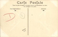 VINTAGE POSTCARD Asnelles the Beach and the Dam of Sea