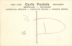 VINTAGE POSTCARD Asnelles the Beach and the Dam of Sea and villas