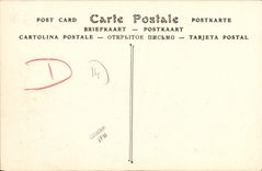 VINTAGE POSTCARD Asnelles the Dam of Sea and Villas