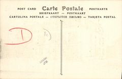 VINTAGE POSTCARD Asnelles the Terrace and the Casino