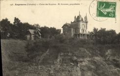 VINTAGE POSTCARD Argences Country cottage of the Heathers Gourmez Owner