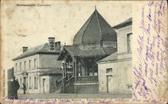 VINTAGE POSTCARD Argences Places Trocadero manor