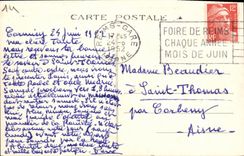 CPA Chateau Du Calvados Beny Sur Mer Le Chateau Facade Ouest