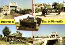 CPM Souvenir Du Pont De Benouville Char Tank 