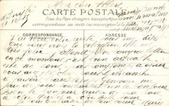 VINTAGE POSTCARD Surroundings De Beny Scrap metal Vault Of ND Of the Scrap metal