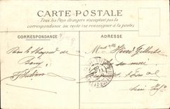 VINTAGE POSTCARD Beny Boucage Pond