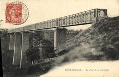 VINTAGE POSTCARD Beny Scrap metal the Bridge Of Souleuvre