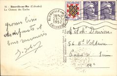 CPA Benerville Sur Mer Le Chateau des Enclos