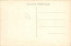 VINTAGE POSTCARD Bernieres On Sea street Montauban