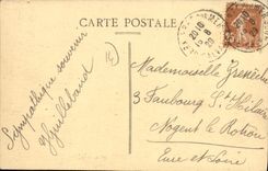 CPA Bernieres Sur Mer Chateau de la Crioux