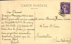 CPA Berniers Sur Mer La Plage Vue Generale