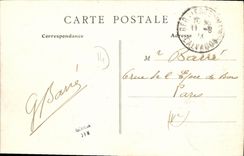 VINTAGE POSTCARD Bernieres On Sea Panoramic View