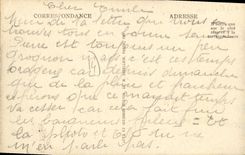 VINTAGE POSTCARD Bernieres On Sea the Place and the War memorial Militaria
