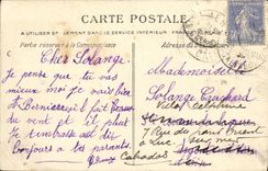 CPA Bernieres Sur Mer La Cassine