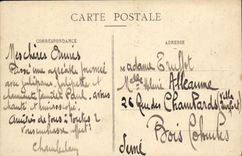 VINTAGE POSTCARD Beaumont out of Trough Road of the Mowed Hedge Coach Horse