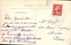 VINTAGE POSTCARD Beaumont out of Trough Old Abbey