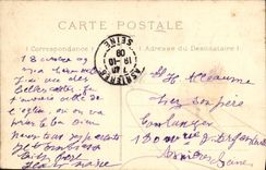 POSTAL Beaumont de la VENDIMIA fuera de reglas del canal de comandante de coronel D State Major J C Langlois del honor de la legion D