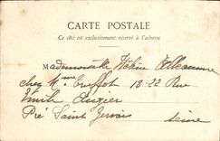 VINTAGE POSTCARD Interior of L Church of Beaumont out of Trough