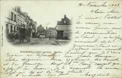 CPA Beaumont en Auge Une Rue