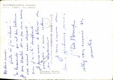 MODERN CARD Beaumont out of Trough L Church Seen air