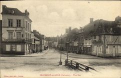 CPA Beaumont en Auge Une Rue