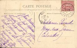 CPA Banneville la Campagne Chateau de Manneville