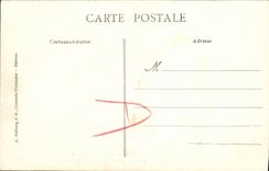 Castillo de la POSTAL de la VENDIMIA del castillo del Apple brandy del honor de la sala de estar D de Balleroy