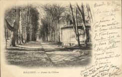 CPA Balleroy Avenue du Chateau