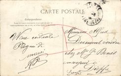 CPA Eglise de Bainville