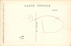 CPA Bernieres sur Mer La Plage a Maree Haute