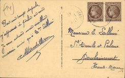 VINTAGE POSTCARD Bernieres on Sea the Dam Cassine