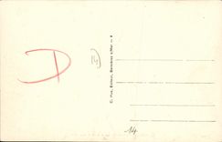 VINTAGE POSTCARD Bernieres on Sea descent with the sea