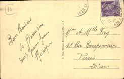 CPA Bernieres sur Mer La Digue et les Cabines