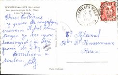 CPM Bernieres sur Mer Vue panoramique de la Plage a maree basse