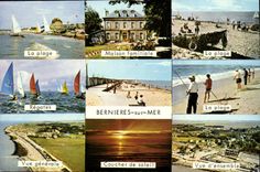MODERN CARD Bernieres on Sea Beach Family home