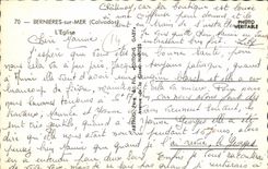 CPM Bernieres sur Mer L Eglise