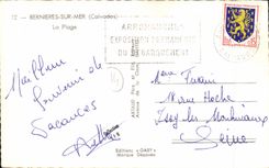 CPM Bernieres sur Mer La Plage