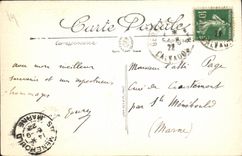 VINTAGE POSTCARD Bernieres on Inland sea of L Church