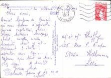 MODERN CARD Bernieres on Sea the family home