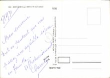 MODERN CARD Bernieres on Sea Sailing ships View Beach