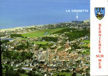 MODERN CARD Bernieres on Sea View Small cross