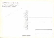 MODERN CARD the Beuvron Manor out of Trough Remains dukes D Harcourt