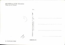 MODERN CARD Beuvron out of Trough Places Pump