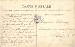 VINTAGE POSTCARD Beuzeval Houlgate Villas of the Street of the Baths