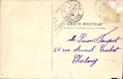 VINTAGE POSTCARD Beuzeval Street with the Rock