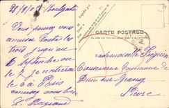 VINTAGE POSTCARD Beuzeval Avenue Victor Leseine